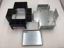 Wiremold/Legrand RFB4 Resource RFB 4 Compartment Floor Box 4 Gang on Grade