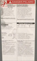 Square D DU324RB 200 Amp 3PH 3W 240V Non-Fused General Duty Safety Switch