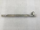Ilsco NB20 23 Position 4-14 AWG Grounding Bar 11 3/4" x 1/2"