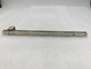 Ilsco NB20 23 Position 4-14 AWG Grounding Bar 11 3/4" x 1/2"