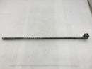 Unbranded 43 Position 4-14 AWG Ground Bar w/ Lug Attachment 21 3/8" X 5/8"