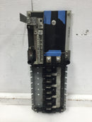 GE TM1620 200 Amp 16 Space 120/240 VAC Main Breaker Load Center Guts Only 6"X17"