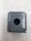 Square D 9001AE1 Nema Rated 1 Hole Enclosure with 3/4" Threaded Opening