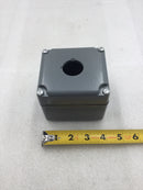 Square D 9001AE1 Nema Rated 1 Hole Enclosure with 3/4" Threaded Opening
