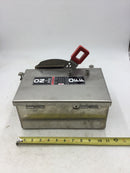 GE TH4321SS 30 Amp 240 Volt 3 Pole Fusible Nema 4/4X Stainless Disconnect