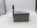 GE TH4321 30 Amp 240 VAC 3 Phase 4 Wire Disconnect Safety Switch