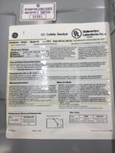 GE TH4321 30 Amp 240 VAC 3 Phase 4 Wire Disconnect Safety Switch