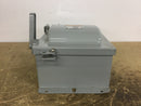 ITE/Siemens F-221H 30 Amp 2 Pole 240 VAC Fusible Safety Switch Nema 12 Enclosure