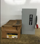 GE TH4322 Model 10 60 Amp 240 Volt 3 Phase 4 Wire Fusible Disconnect