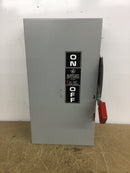 GE TH4322 Model 10 60 Amp 240 Volt 3 Phase 4 Wire Fusible Disconnect