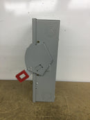 GE TH4322 Model 10 60 Amp 240 Volt 3 Phase 4 Wire Fusible Disconnect
