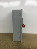 GE TH4322 Model 10 60 Amp 240 Volt 3 Phase 4 Wire Fusible Disconnect
