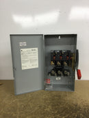 GE TH4322 Model 10 60 Amp 240 Volt 3 Phase 4 Wire Fusible Disconnect