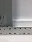 Siemens G2030B1150 Indoor Load Center Cover/Door Only w/Main 150 Amp 120/240V 20 Space 31 2/16" x 15.5"