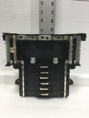 Square D QO112M100PC QO Series 12 Space 1 Phase 240v 125 Amp Load Center Guts
