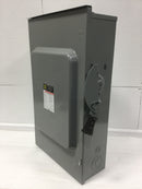 Square D DU324RB Safety Disconnect Switch 200 Amp 240 VAC 3 Phase Nema 3R Non-Fused 60 HP Max