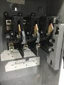 Square D DU324RB Safety Disconnect Switch 200 Amp 240 VAC 3 Phase Nema 3R Non-Fused 60 HP Max