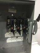 Square D DU324RB Safety Disconnect Switch 200 Amp 240 VAC 3 Phase Nema 3R Non-Fused 60 HP Max