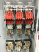 Eaton DH325FGK  Series A Fusible Heavy Duty Single Throw Safety Switch Neutral, 240 VAC, 400 A 3 Poles