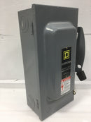 Square D D323N General Duty Indoor Fused 100 Amp 240 VAC Disconnect Switch