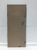 FPE Federal Pacific RH120-40 200 Amp 120/240V Nema 3R Panelboard Cover Only (Closed Top) 26 7/8" x 12"