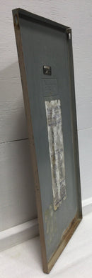 FPE Federal Pacific RH120-40 200 Amp 120/240V Nema 3R Panelboard Cover Only (Closed Top) 26 7/8" x 12"