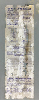 FPE Federal Pacific RH120-40 200 Amp 120/240V Nema 3R Panelboard Cover Only (Closed Top) 26 7/8" x 12"