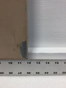 FPE Federal Pacific RH120-40 200 Amp 120/240V Nema 3R Panelboard Cover Only (Closed Top) 26 7/8" x 12"