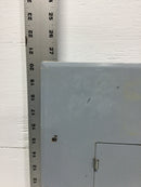 GE General Electric TLM1212C 125 Amp 1 Phase 3 Wire 120/240V Type 1 Indoor Door 20 3/8" 15 3/8"