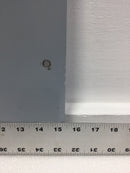 GE General Electric TLM1212C 125 Amp 1 Phase 3 Wire 120/240V Type 1 Indoor Door 20 3/8" 15 3/8"