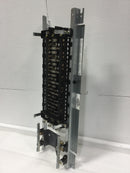 Square D /Schneider NQM342L2CAS interior, NQ, main lugs, 225A, Cu bus, 42 pole spaces, 3 phase, 4 wire, 240 VAC, 48 VDC, APC, short