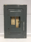 Square D QOC16 16 Space 120/240V Panel/Door Only 18 3/8" x 12 3/4"