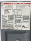Square D Q2200NRB 200 Amp 240V Nema 3R Circuit Breaker Enclosure