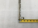 CMC NA-70 25 Position 4-14 AWG Grounding Bar - 8 5/8" x 1/2"