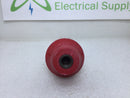 Red Poly Bus Bar Rail Support Electrical Insulator 5/8"-11
