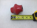 Red Poly Bus Bar Rail Support Electrical Insulator 5/8"-11