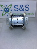 Cooper B-Line Single Phase 150A 600VAC 4 Jaw Ring Type Meter Socket Guts Only