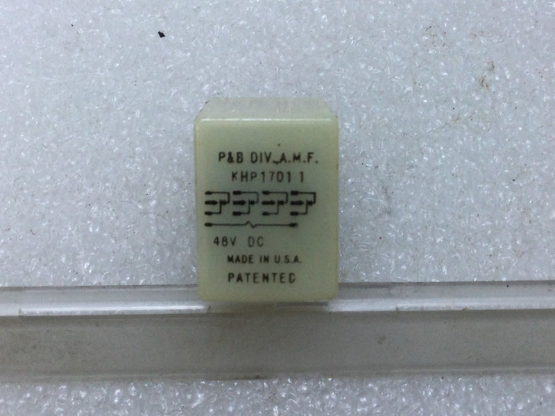 Potter & Brumfield KHP-17D11 48VDC Relay 15-Position Blades and Post