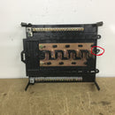 Siemens 8 Space/24 Circuit Copper Buss Guts Only 10" X 12"