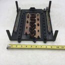 Siemens 8 Space/24 Circuit Copper Buss Guts Only 10" X 12"