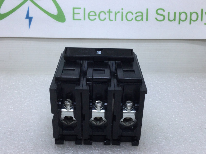 Cutler Hammer QBHW3050H 3 Pole 50 Amp 240v Circuit Breaker