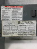 Square D QO8-16L100DS 100 Amp 8 Space 120/240V Panel Door 12 3/4" x 9 1/8"