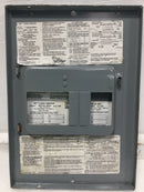 Square D QO8-16L100DS 100 Amp 8 Space 120/240V Panel Door 12 3/4" x 9 1/8"