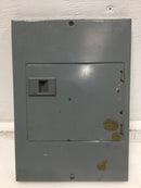 Square D QO8-16L100DS 100 Amp 8 Space 120/240V Panel Door 12 3/4" x 9 1/8"