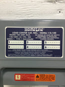 Square D HOM6-12L100 100 Amp 6 Space 120/240V Dead Front Only 12 7/8" x 9 1/8"