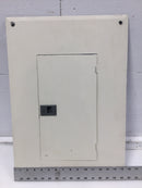 Square D HOM1224L125TC 125 Amp 12 Space 120/240V Panel Door 22 1/8" x 15 1/2"