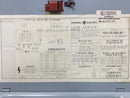 General Electric TLM812S/F 8 Space 120/240V Panel/Door w/Main 18 5/8" x 10 1/2"