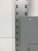 General Electric TLM812S/F 8 Space 120/240V Panel/Door w/Main 18 5/8" x 10 1/2"