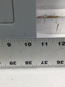 General Electric TLM812S/F 8 Space 120/240V Panel/Door w/Main 18 5/8" x 10 1/2"