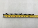 Unbranded 24 Position 4-14 AWG Grounding Bar 11 7/8" x 1/2"